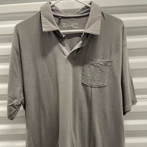 Under Armour heat gear Xl polo grey